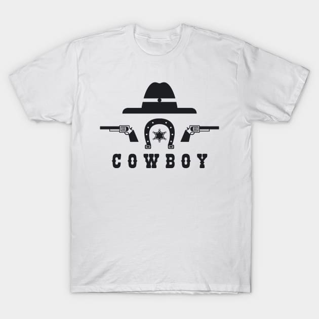 Cowboy T-Shirt by PEARSTOCK